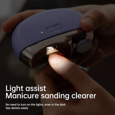 2 in 1 Smart Electric nail clipper | Portable Nail Polisher for Grooming