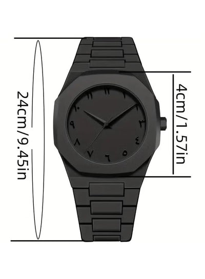 Arabic Black Aura watch - Buy I Get 1 Free