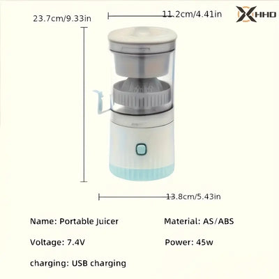 Rechargeable Portable Orange Juicer | Electric Mini Citrus Juicer