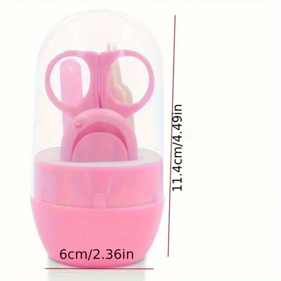 4pcs Baby Nail Clipper – Child Nail Clipper & Safety Kids Nail Clippers Set